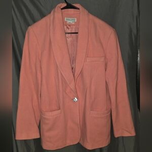 Elegant Coral Women's Blazer